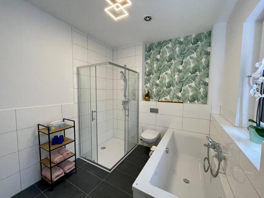 Ferienwohnung Im Gruenen Oranienburg Exterior foto